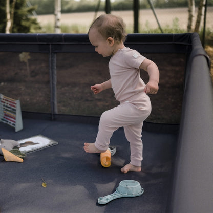 Tarc de joaca pentru copii 120 x 180 cm Kidwell FANKO - Negru