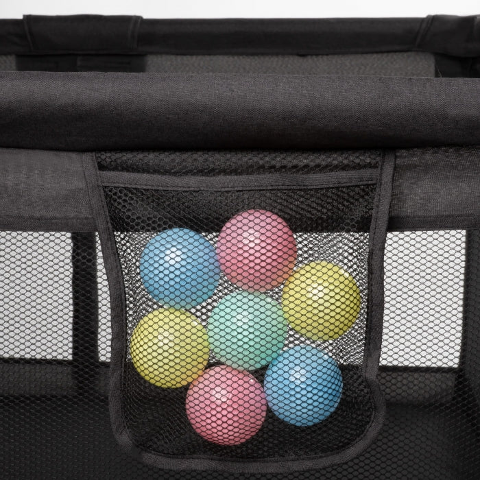 Tarc de joaca pentru copii 180 x 200 cm Kidwell FANKO - Negru