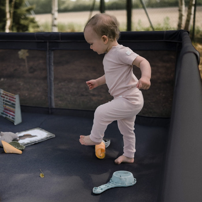 Tarc de joaca pentru copii 180 x 200 cm Kidwell FANKO - Negru