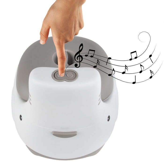 Olita pentru copii cu sunete si insertie detasabila Kidwell FINO - Gray