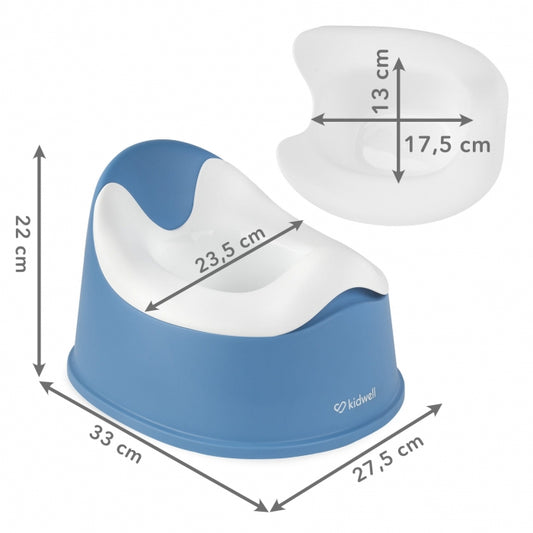 Olita pentru copii cu insertie detasabila Kidwell NILO - Blue