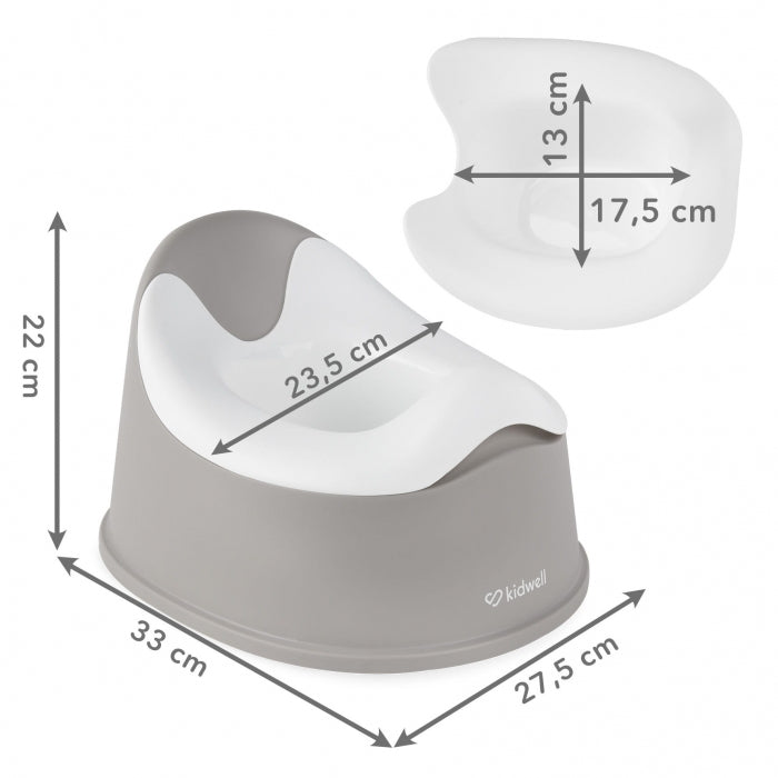 Olita pentru copii cu insertie detasabila Kidwell NILO - Gray