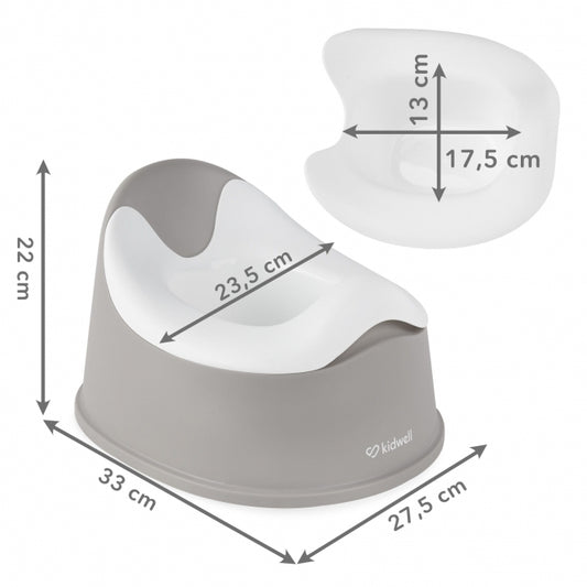 Olita pentru copii cu insertie detasabila Kidwell NILO - Gray