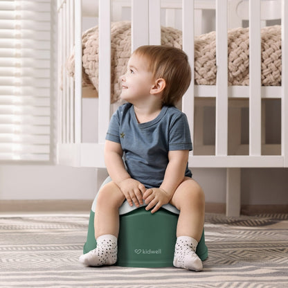 Olita pentru copii cu insertie detasabila Kidwell NILO - Green