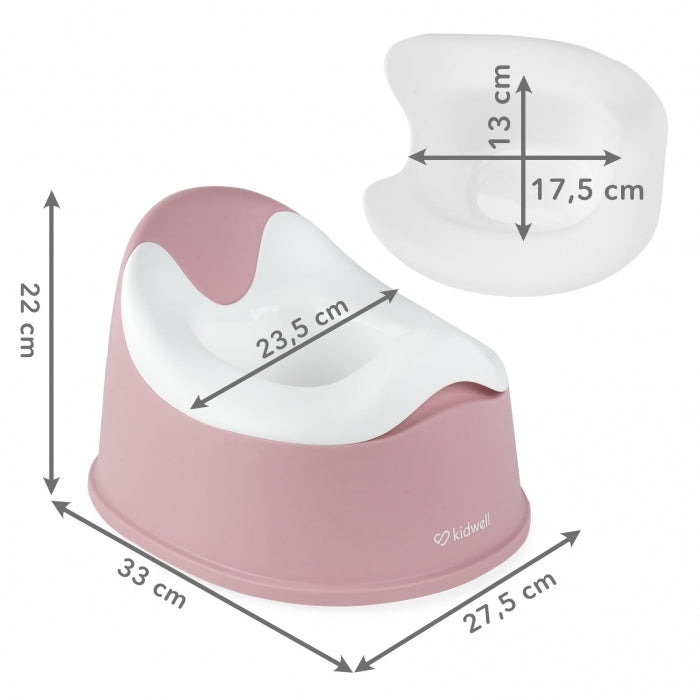 Olita pentru copii cu insertie detasabila Kidwell NILO - Pink