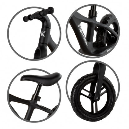 Bicicleta fara pedale Kidwell JOGO - Black