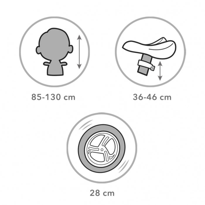 Bicicleta fara pedale Kidwell JOGO - Blue