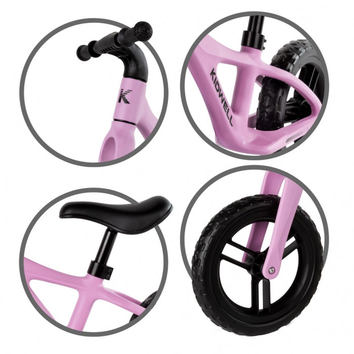 Bicicleta fara pedale Kidwell JOGO - Pink