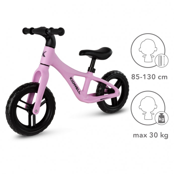 Bicicleta fara pedale Kidwell JOGO - Pink