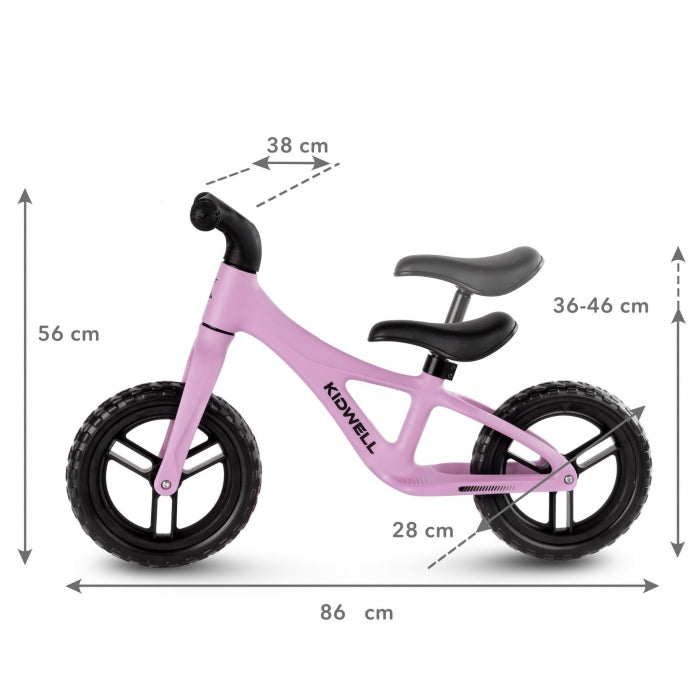 Bicicleta fara pedale Kidwell JOGO - Pink