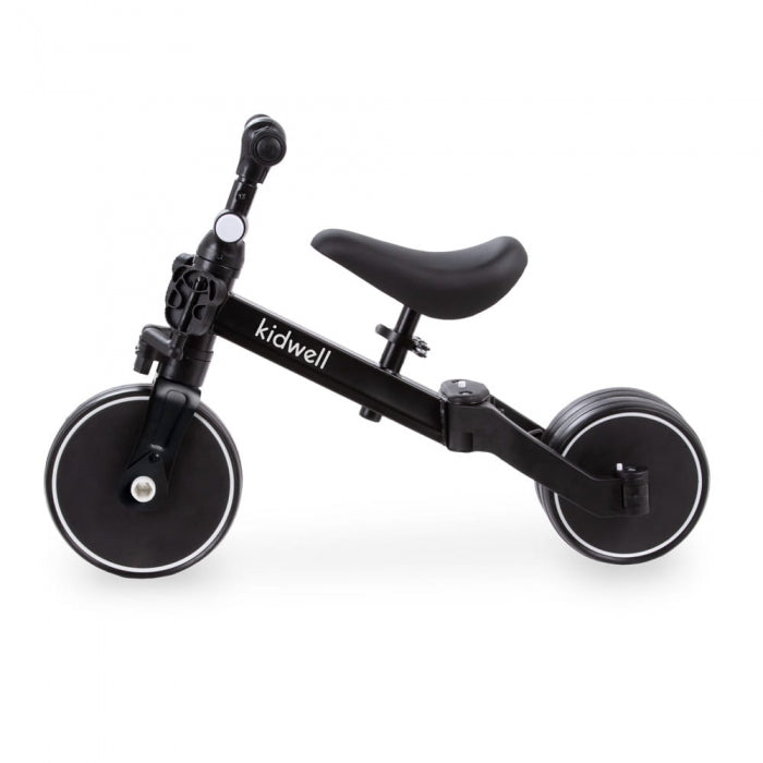 Tricicleta cu pedale 3 in 1 Kidwell Pico Total Black
