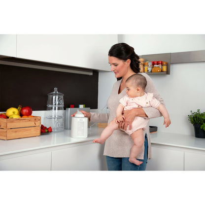 Incalzitor digital electric si sterilizator cu aburi 2 in 1 Chicco, 0 luni+