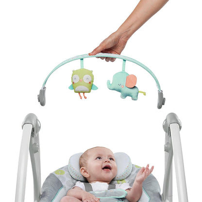 Ingenuity - Leagan portabil Swing 'n Go Portable Swing™ - Hugs & Hoots™