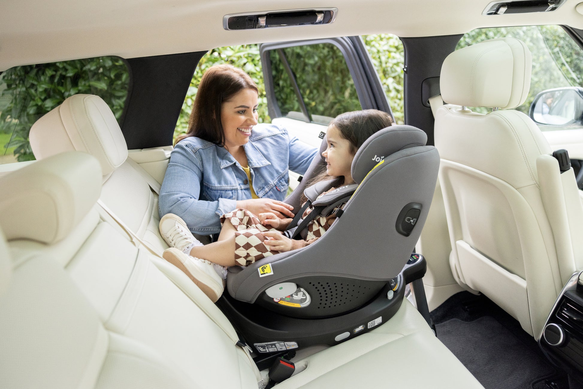 Joie - Scaun auto i-Pivot 360° Oak, 40-105 cm, certificat R129 si testat ADAC