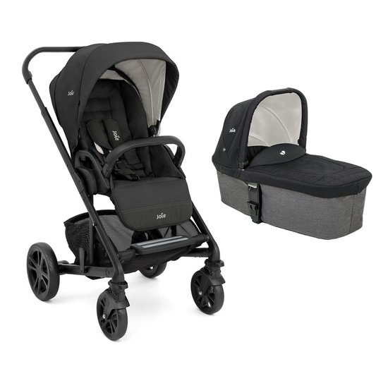 Joie-Carucior multifunctional 2 in 1 Chrome Shale