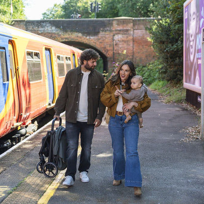 Joie - Carucior ultracompact Parcel LX, nastere - 22 kg, Signature Sandstone