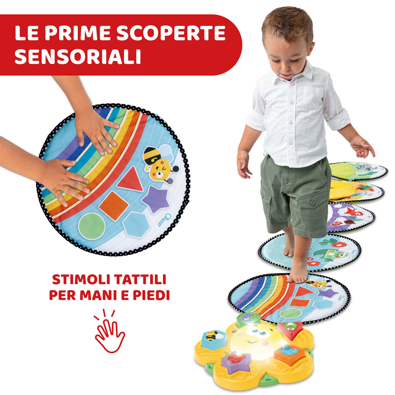 Jucarie Chicco centru de activitati electronic Cele 4 anotimpuri, 9luni+