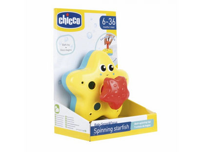 Jucarie de baie Chicco Steaua de mare titirez, 6-36luni