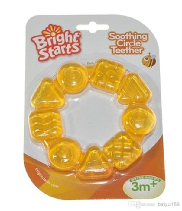 Bright Starts - Jucarie dentitie Teethe Around Portocalie