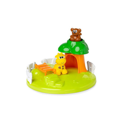 Jucarie electronica vorbitoare Chicco Trenuletul aventurii ABC, IT/EN, 1-4 ani