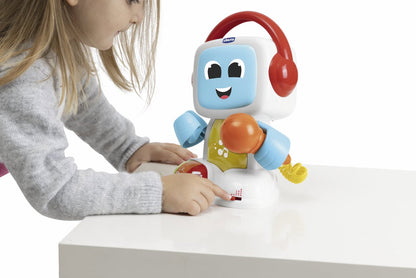 Jucarie karaoke Chicco Robit canta cu mine, 3-5ani