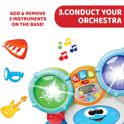 Jucarie muzicala Chicco Rocky tobosarul, 1-4ani