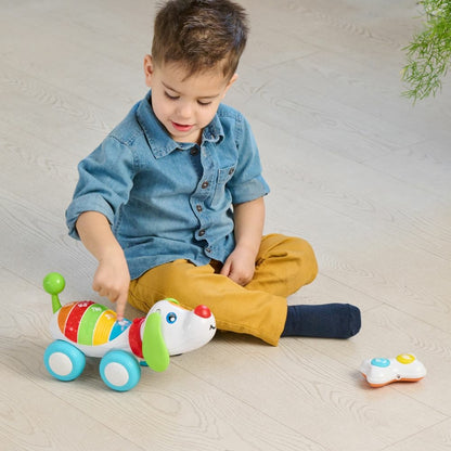 Jucarie muzicala cu telecomanda Chicco Catelusul DogReMi, 18luni-4ani