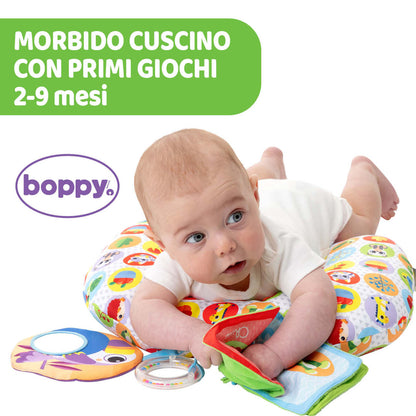 Jucarie pernuta Chicco pentru animalute Tummy time, 2-9luni