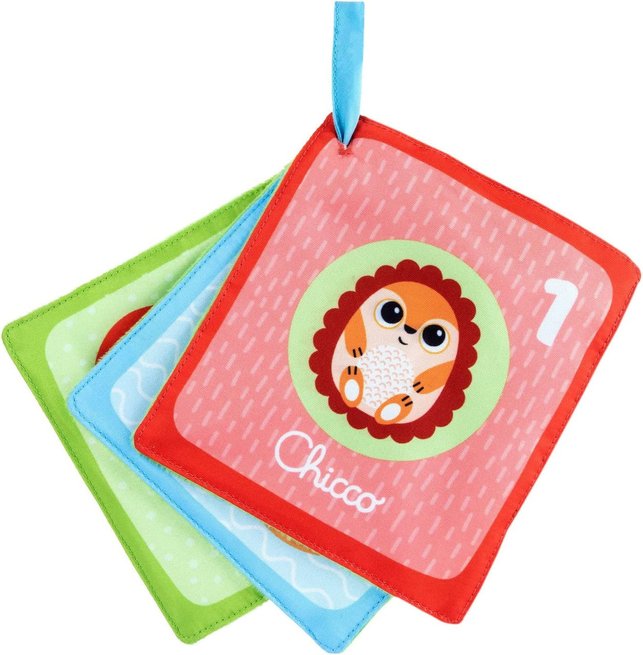 Jucarie pernuta Chicco pentru animalute Tummy time, 2-9luni