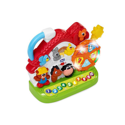 Jucarie vorbitoare Chicco Noua Ferma, IT/EN, 1-4ani