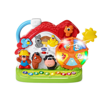 Jucarie vorbitoare Chicco Noua Ferma, IT/EN, 1-4ani