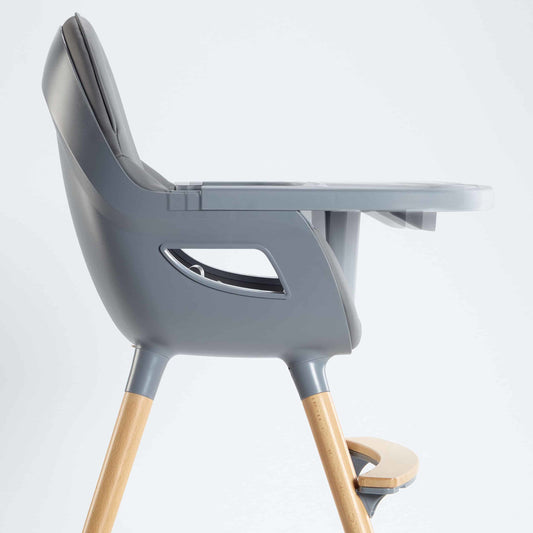 BabyGo - Scaun de masa transformabil Scandi Grey