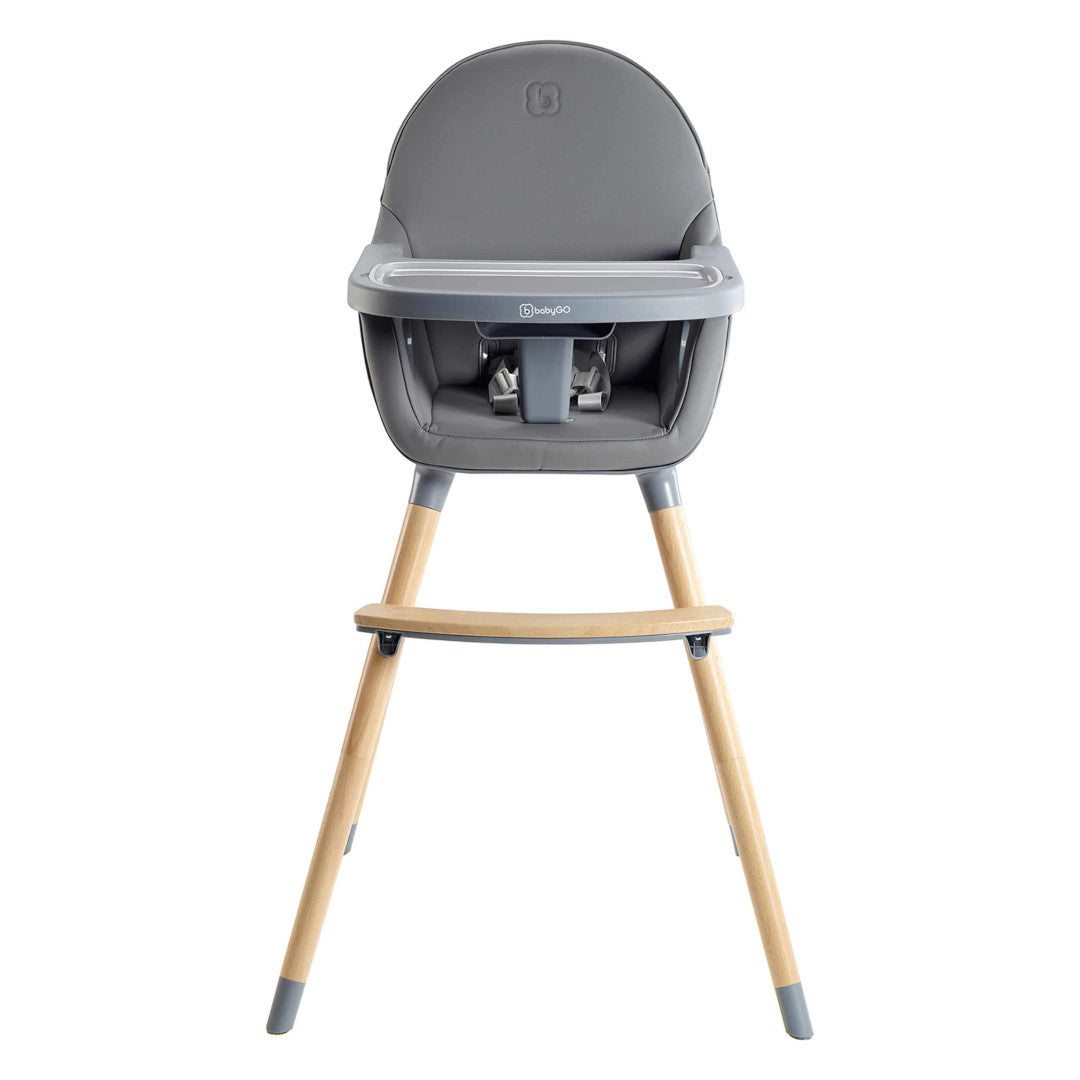 BabyGo - Scaun de masa transformabil Scandi Grey