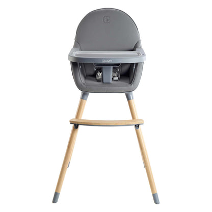 BabyGo - Scaun de masa transformabil Scandi Grey
