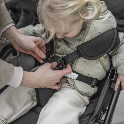 BabyGo - Carucior pliabil pentru gemeni GoTwice, Grey