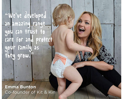 Servetele Umede Biodegradabile Kit&Kin 600 buc, 60buc x 10pachete