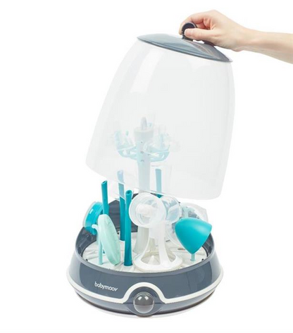 Babymoov - Sterilizator electric si uscator de biberoane 2 in 1 Turbo (+)
