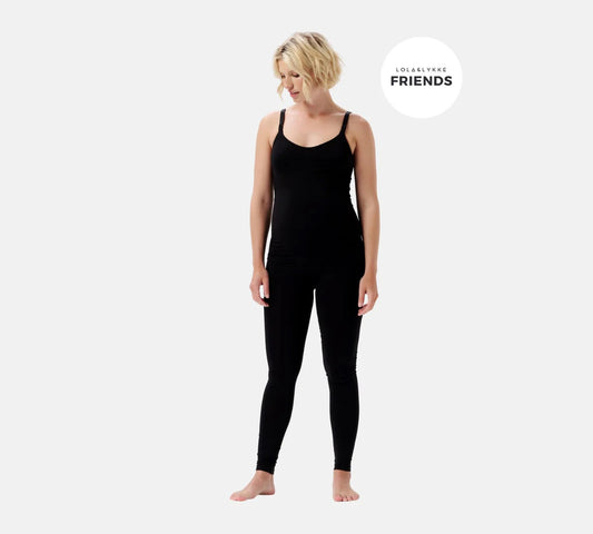 Colanti fara cusaturi pentru gravide Cara Sensil Breeze Negri XL/XXL Lola&Lykke