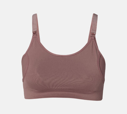 Sutien fara cusaturi pentru alaptare mixta MAE Sensil Breeze M/L Deep Taupe Lola&Lykke