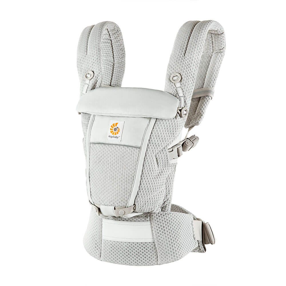 Marsupiu Adapt Soft Flex Mesh Pearl Grey Ergobaby BCASFMGRY