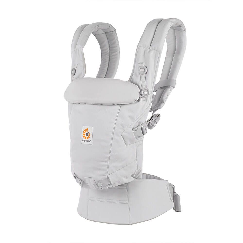 Marsupiu Adapt Soft Touch Cotton Pearl Grey Ergobaby BCASTCGRY