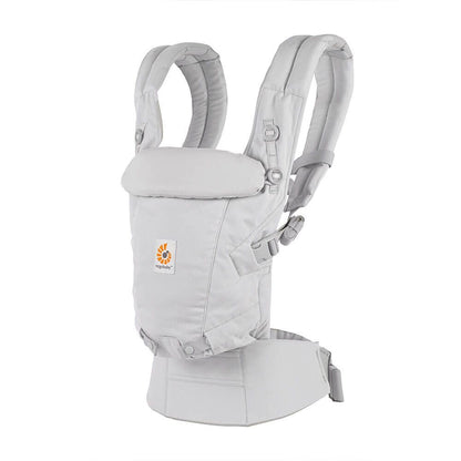 Marsupiu Adapt Soft Touch Cotton Pearl Grey Ergobaby BCASTCGRY