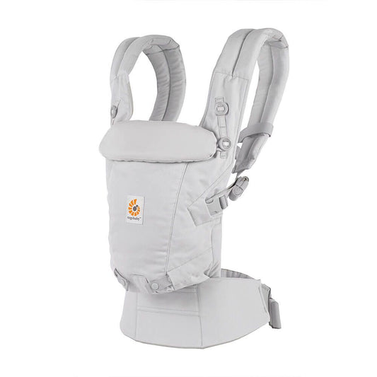 Marsupiu Adapt Soft Touch Cotton Pearl Grey Ergobaby BCASTCGRY