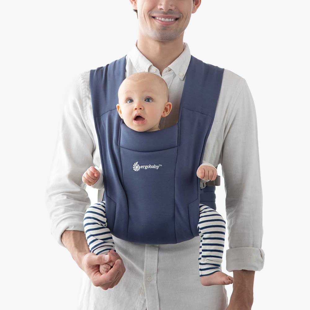 Marsupiu Ergobaby Embrace Soft Navy Ergobaby BCEMANAVY