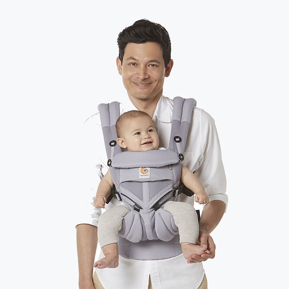 Marsupiu Omni 360 Cool Air Mesh Lilac Grey Ergobaby BCS360PLILAC