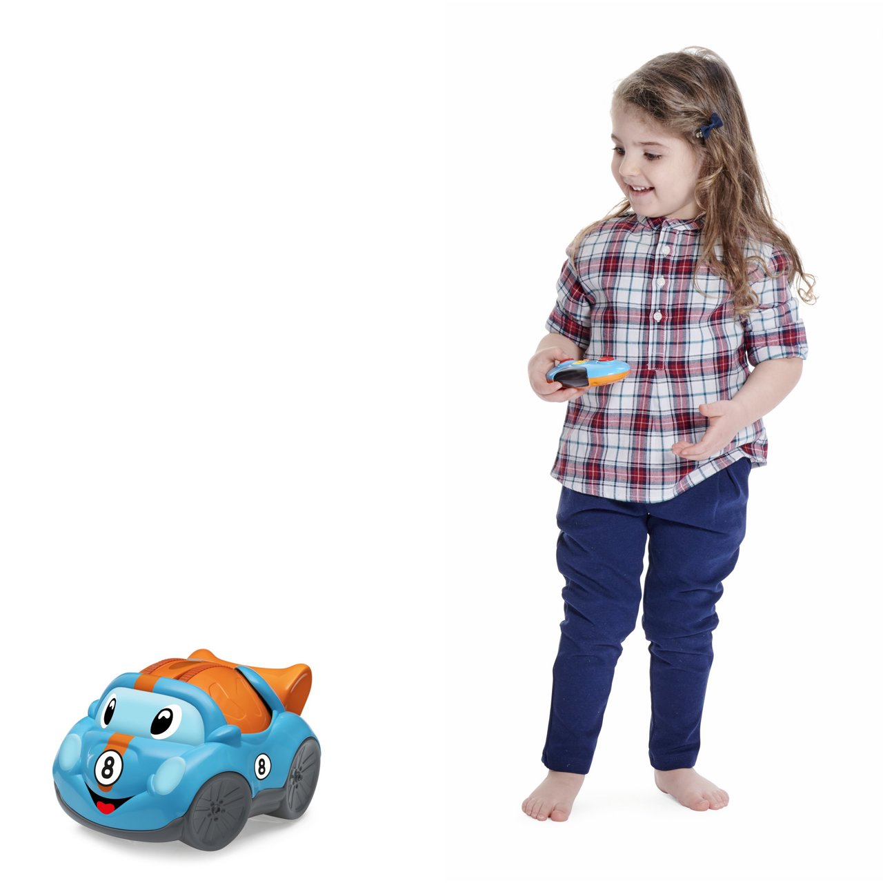 Masinuta copii cu telecomanda Chicco TurboBall Coupe RC, 18luni-4ani+