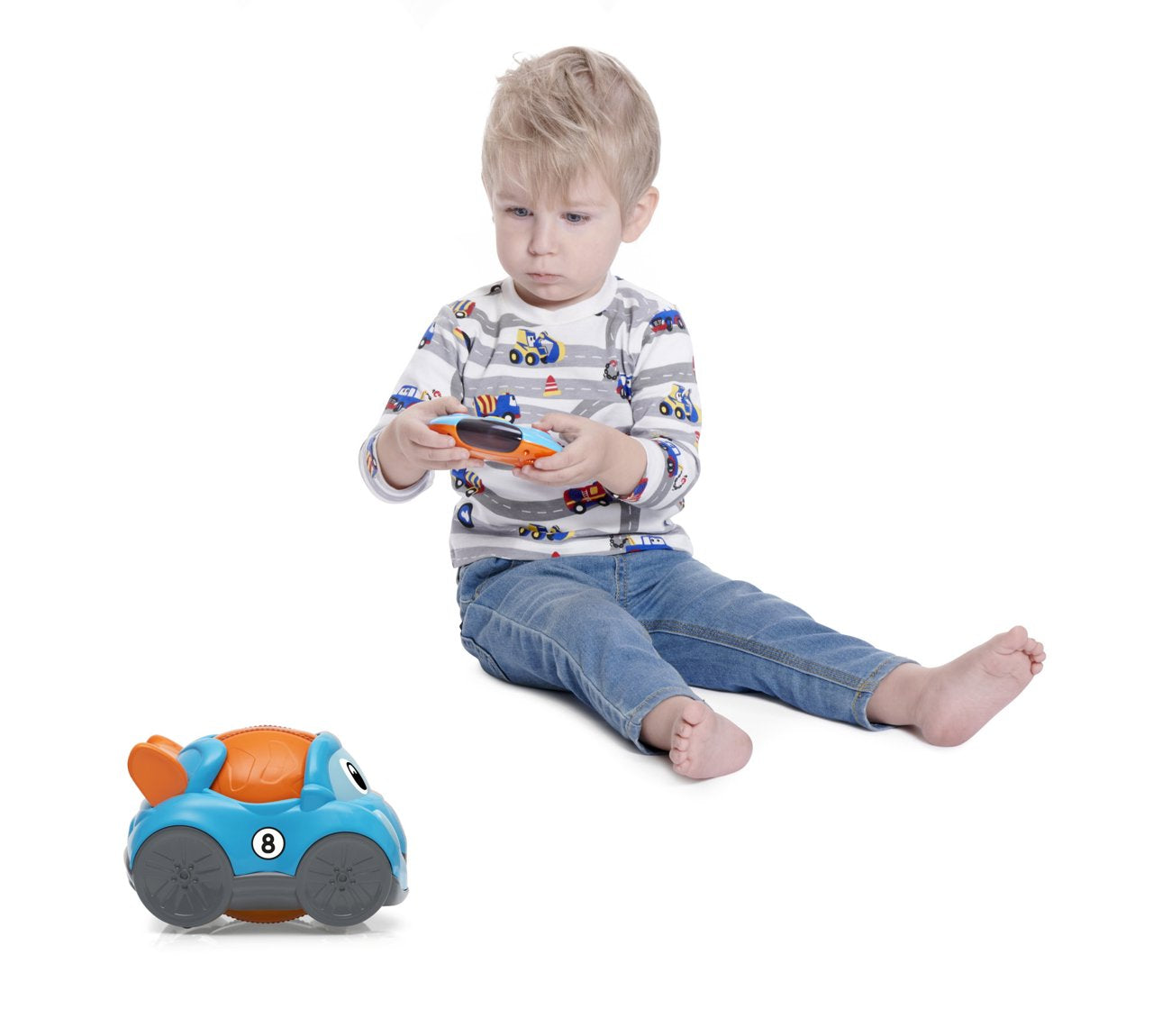 Masinuta copii cu telecomanda Chicco TurboBall Coupe RC, 18luni-4ani+