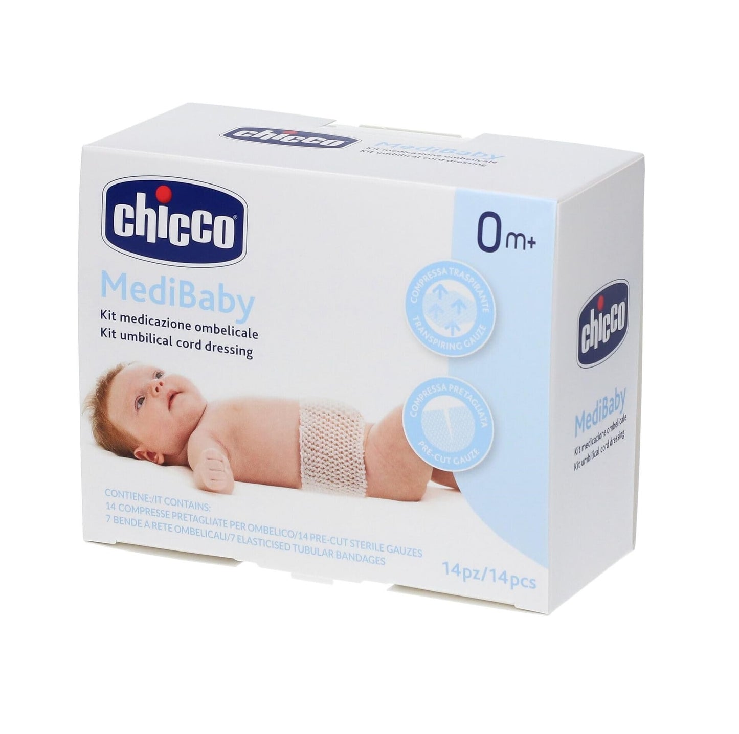 MiniKit ombilical Chicco MediBaby, 0luni+