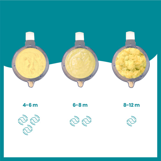 Babymoov - Robot multifunctional 5 in 1 Nutribaby (+) Industrial Grey