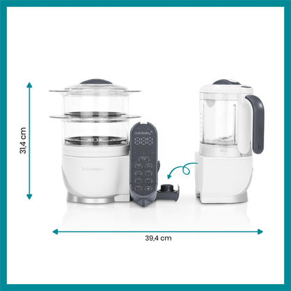 Babymoov - Robot multifunctional 5 in 1 Nutribaby (+) Loft White